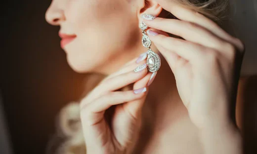 Diamond earrings