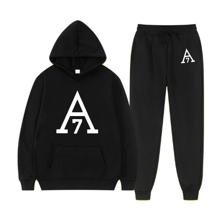 Black Essentials Hoodie Valentine’s Day Minimalist Streetwear