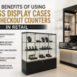 Top Benefits of Using Glass Display Cases and Checkout Counters in Retail