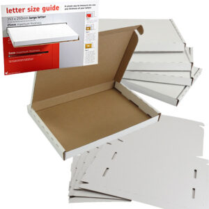 White large letter boxes site category