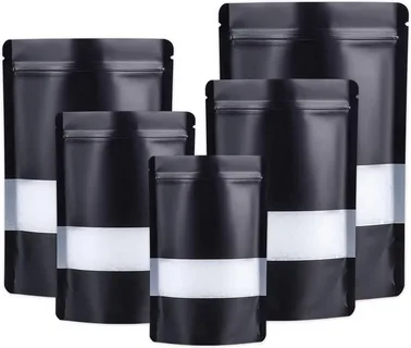 black-mylar-bags