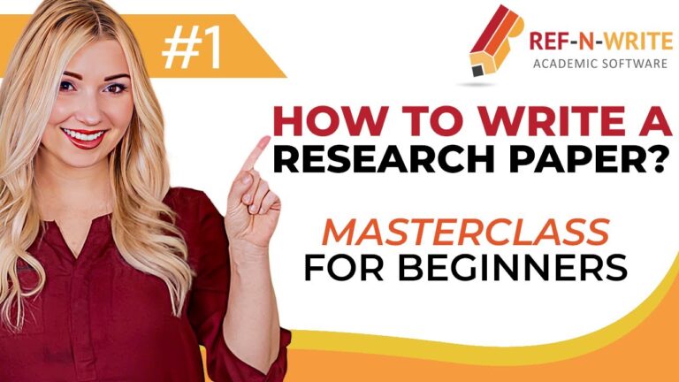 How to Write a Full Research Paper?