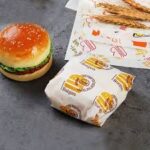 Custom Hamburger Wrapping Paper