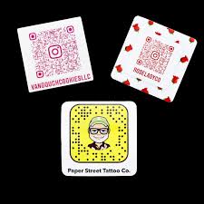 Custom QR Code Stickers