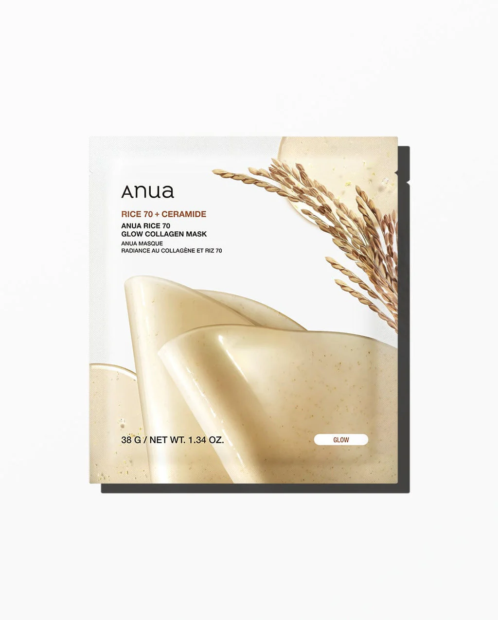Anua - Rice 70 Glow Collagen Mask [1ea]