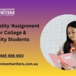 Top Quality 'Assignment Help' for College & University Students