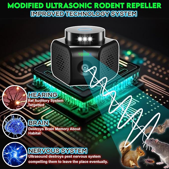 Ultrasonic Rodent Repeller