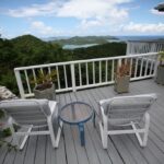 Mountain view vacation apartment St John,