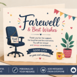 farewell cards