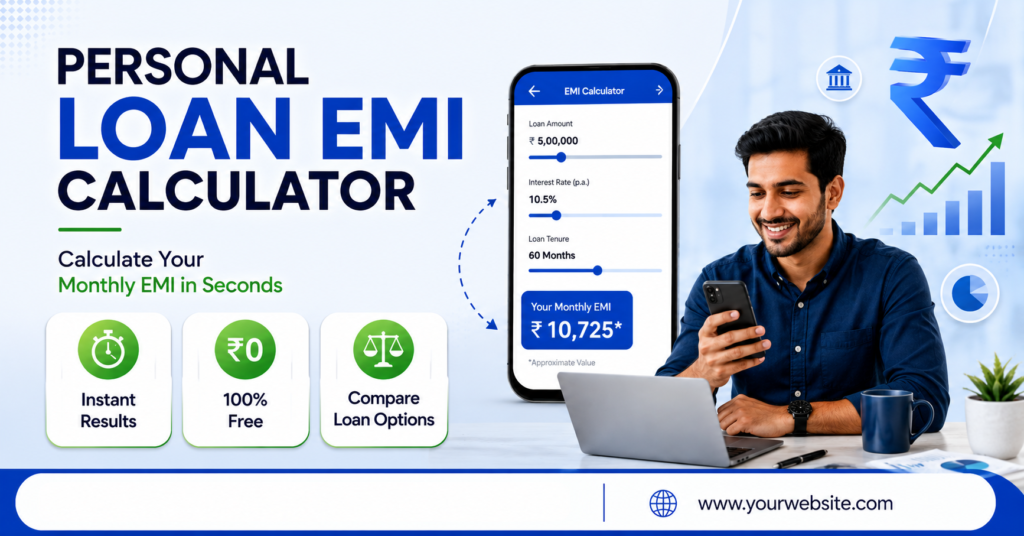 Punjab National Bank Personal Loan EMI Calculator
