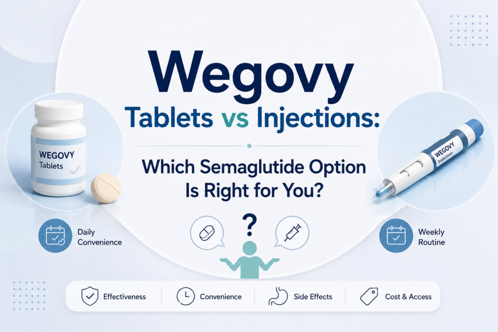 Wegovy Tablets vs Injections: Which Semaglutide Option Is Right for You?