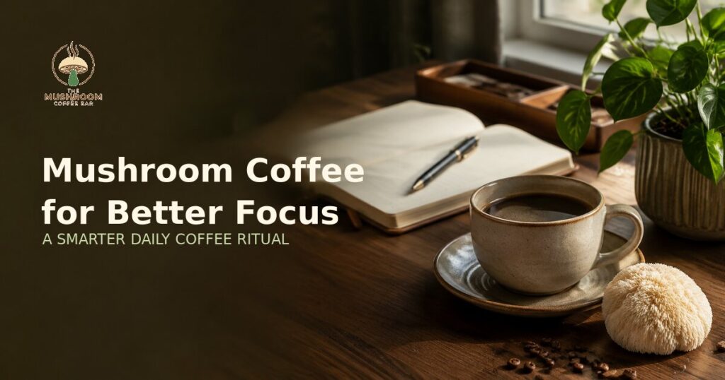 Mushroom Coffee for Focus: A Smarter Daily Coffee Ritual