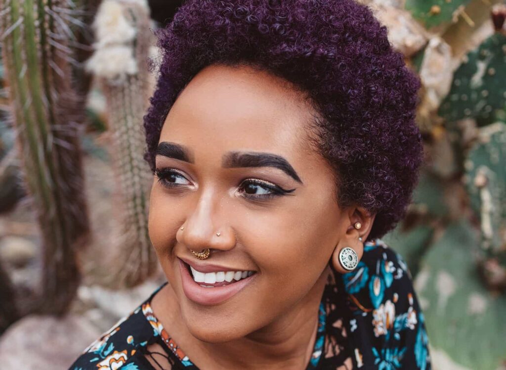 Professional natural hairstyles