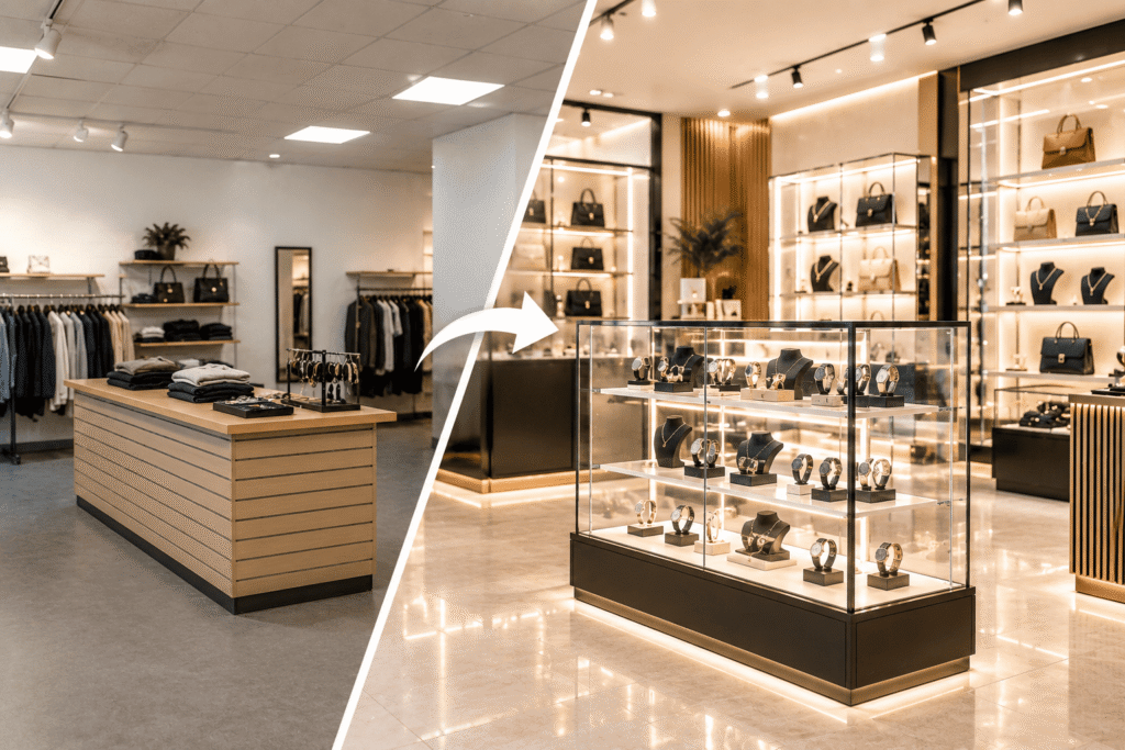 Could the Right Display Cabinet Transform Your Store From Ordinary to Extraordinary