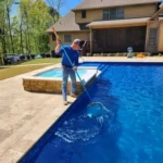 weekly pool cleaning service