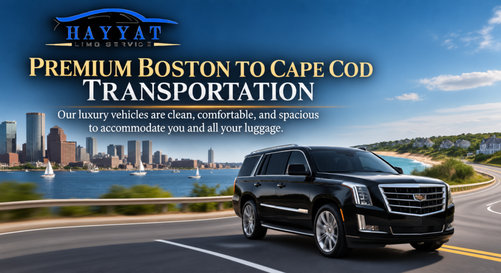 PREMIUM BOSTON TO CAPE COD TRANSPORTATION
