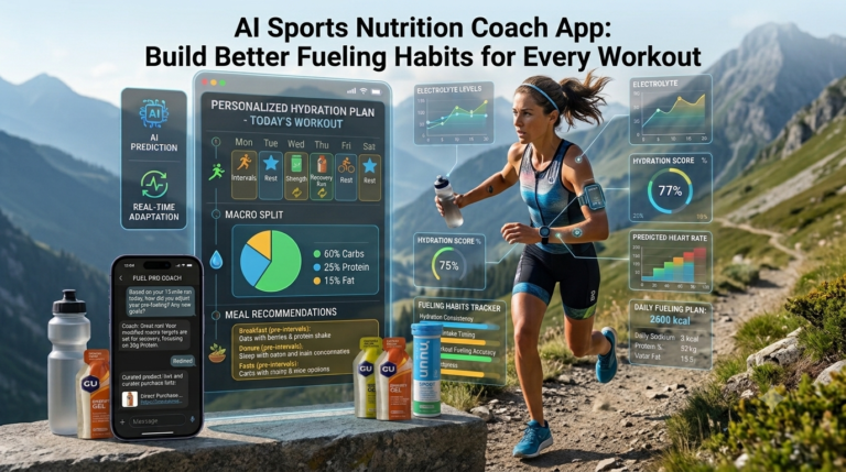 AI Sports Nutrition Coach App Build Better Fueling Habits for Every Workout