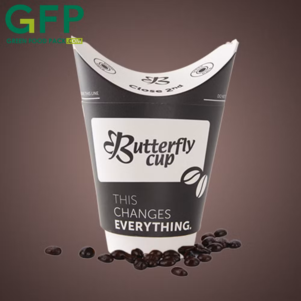 Custom Butterfly Paper Cup