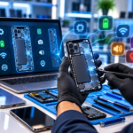 Holographic Smartphone Repair Diagnostics
