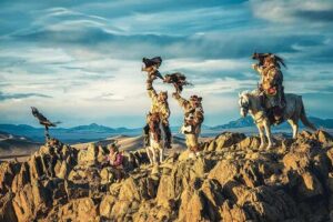Mongolei-menschen-eagle-hunter