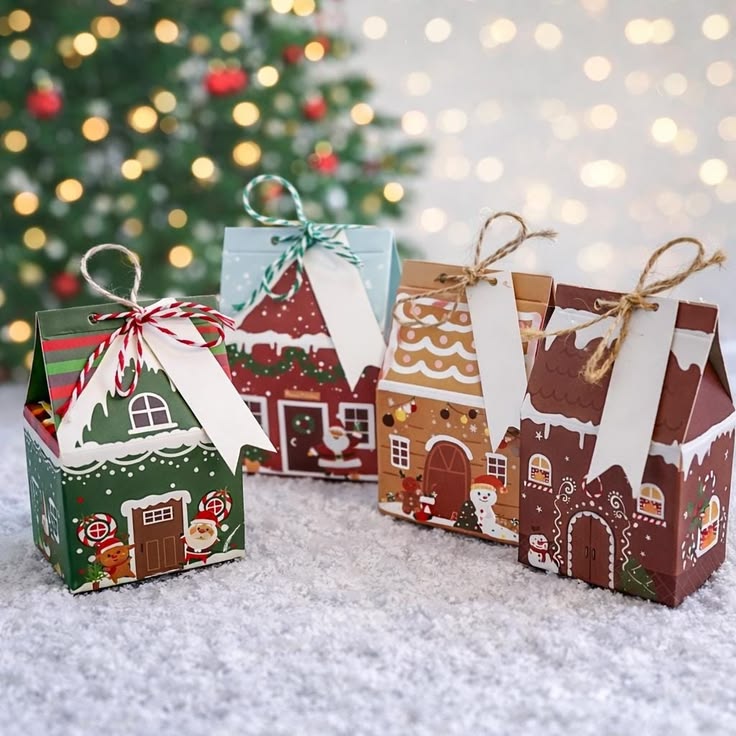 Printed Christmas Boxes Wholesale With Logo and Packaging