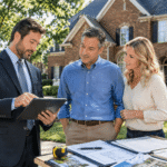 Real Estate Consultation Outside Grand Home (1)
