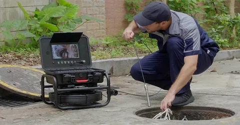 septic tank camera inspection